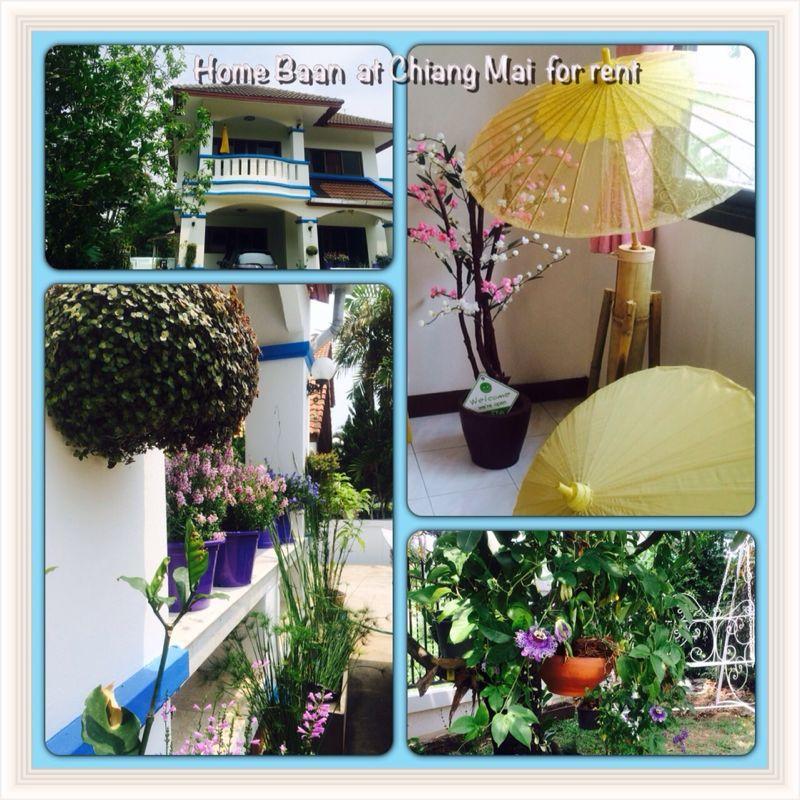 Hom Baan Chiang Mai Hotell Exteriör bild